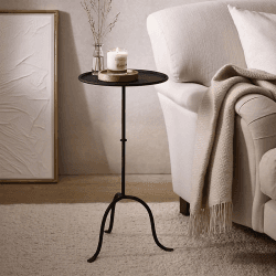 Image showing the Marton Side Table, H62cm, Black product.