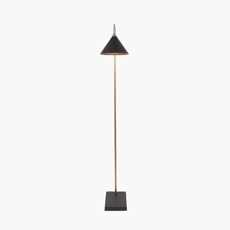 Zeta Floor Lamp, H161cm, Matt Black