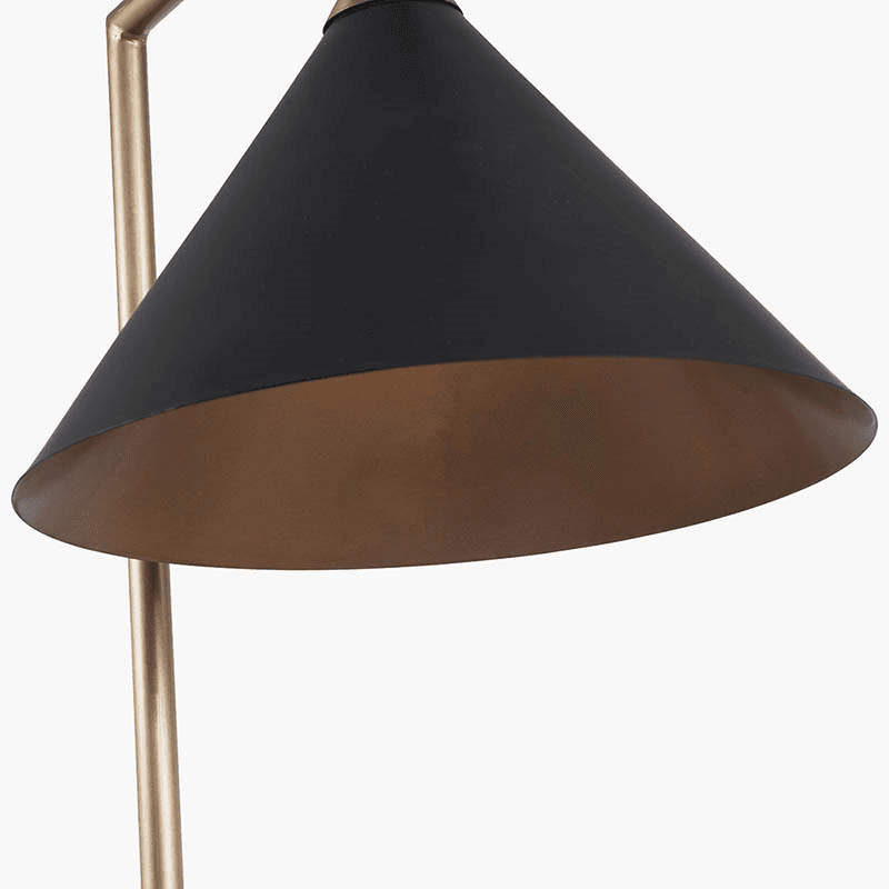 Zeta Floor Lamp, H161cm, Matt Black