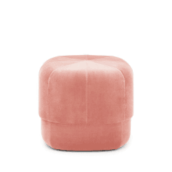 Image showing the Circus Small Pouf D46cm x H40cm Blush, Blush product.
