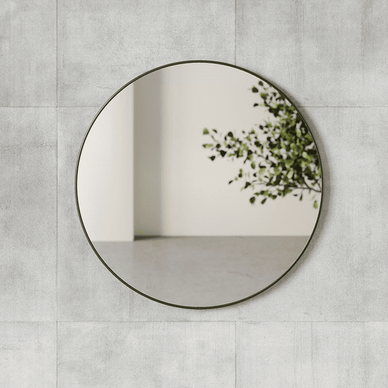 Hubba Mirror, D86cm, Titanium