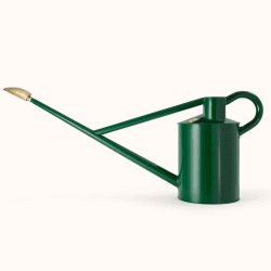 Image showing the The Warley Fall Outdoor Watering Can, 2 Gallon, Green product.