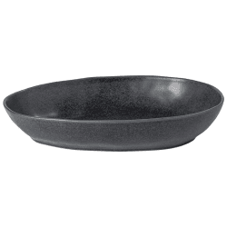 Image showing the Livia Oval Baker, 1.93l, Matte Black product.