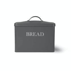Image showing the Bread bin, H29.5 x W33.5 x D18.5cm, Charcoal product.