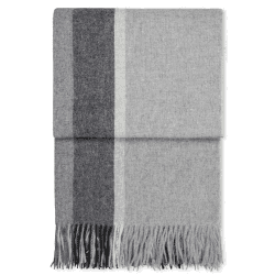 Image showing the Manhattan Throw, H130 x W200cm, Grey product.