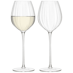 Image showing the Aurelia White Wine Glass Set of 2, 430ml, Clear Optic product.