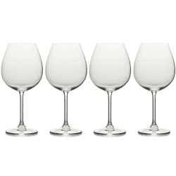 Image showing the Julie Set of 4 Red Wine Glasses, 739ml, Clear product.