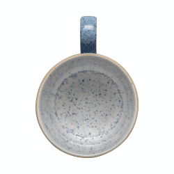 Image showing the Studio Blue Pair of tea cups, H12.5cm - 26cl, Flint product.