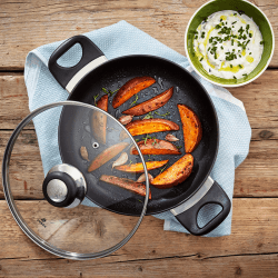 Image showing the Vista Sauteuse Pan, 24cm, Stainless Steel product.