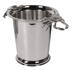 Image showing the Crab Handle Champagne Bucket, Silver product.