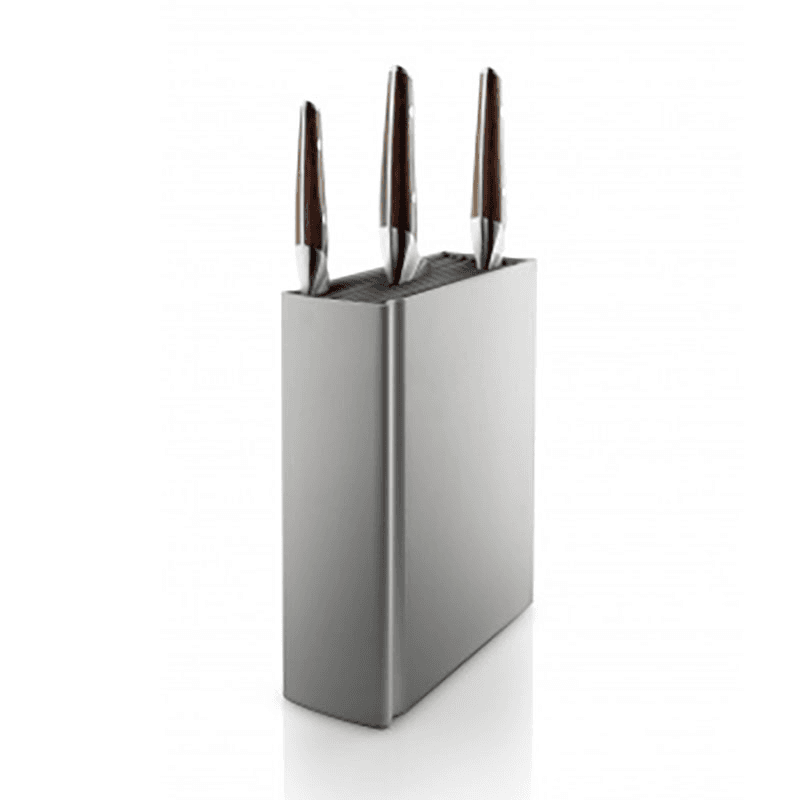Lexicon Knife Stand, 20.5 x 20cm, Grey