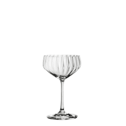 Image showing the LifeStyle Set of 4 Champagne Coupes, 310ml, Clear product.