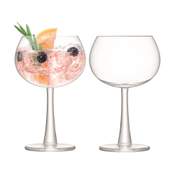 Image showing the Gin Pair of balloon glasses, 420ml, clear product.