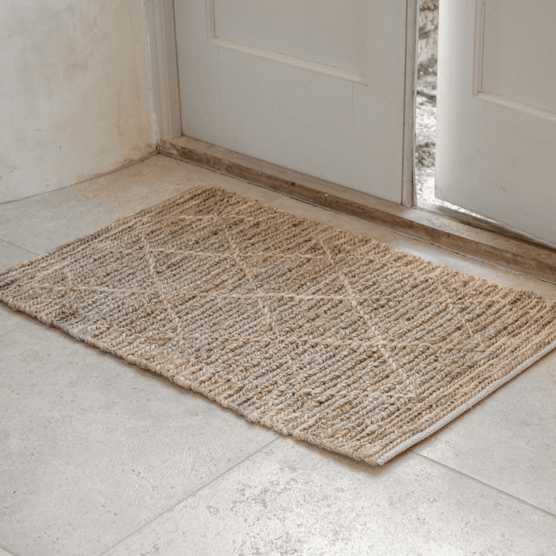 Vandi Jute Doormat, 60 x 90cm, Natural