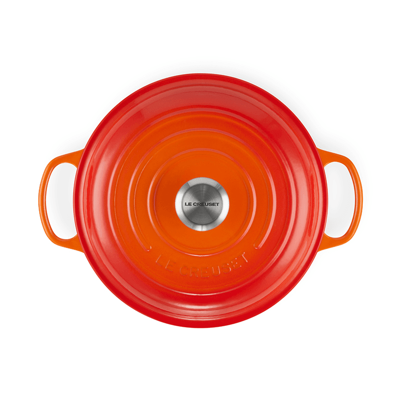 Signature Cast Iron Shallow casserole, 26cm - 2 litre, Volcanic