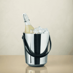 Image showing the Champagne Bucker, H33cm, Steel product.