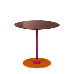 Image showing the Piero Lissoni 2021 Thierry Table, Burgundy product.