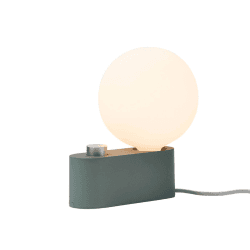 Image showing the Alumina Table lamp, L28 x W15cm, Sage product.