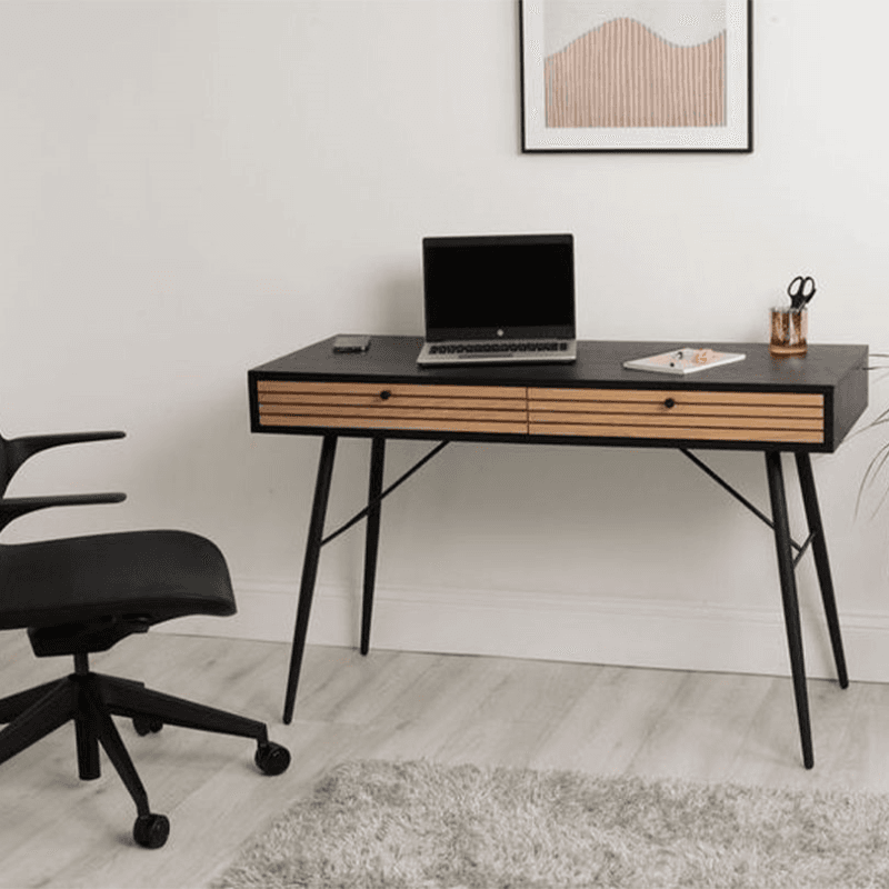 Anders Smart Desk, Oak/Black