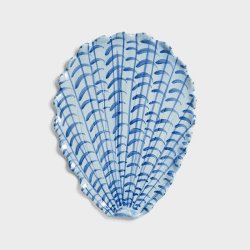 Image showing the Shellegance Plate, 26 x 20cm, blue product.