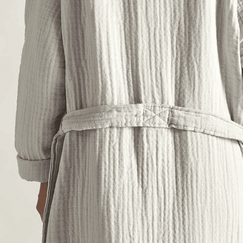 The Dream Cotton Robe, Small, Clay