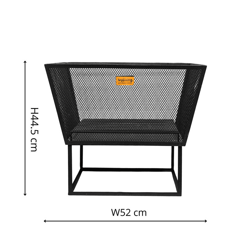 Norfolk Outdoor firebowl, W52cm, Black