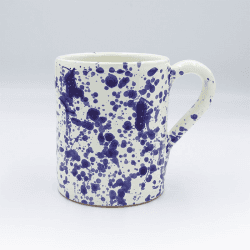 Image showing the Splatter Mug, H10cm, Blueberry product.