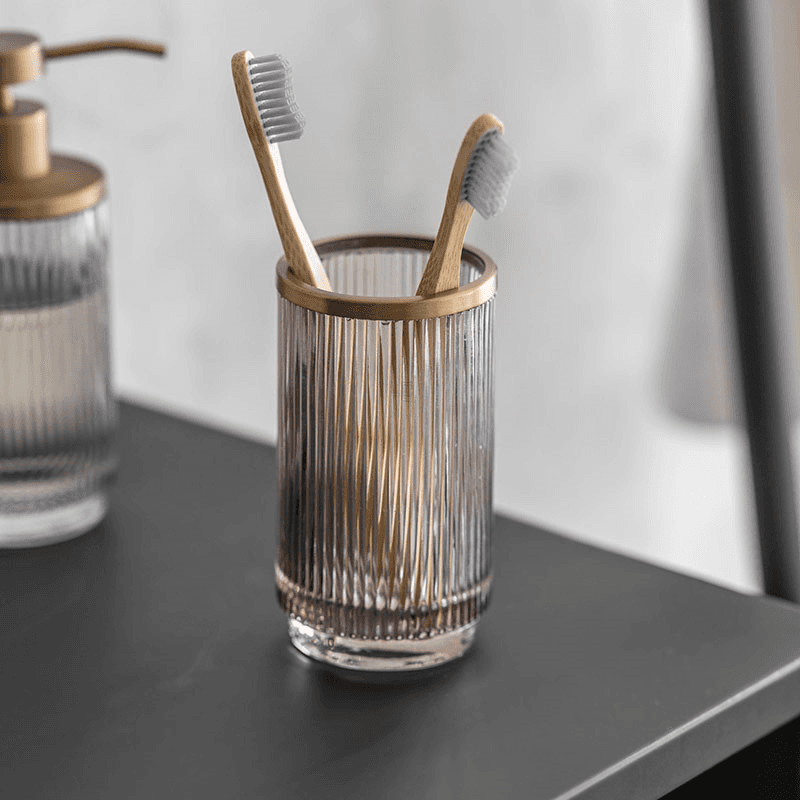 Adelphi Toothbrush Holder, Grey