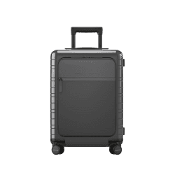 Image showing the M5 Essential Cabin Suitcase, H55 x W20 x L40cm, Glossy Graphite product.
