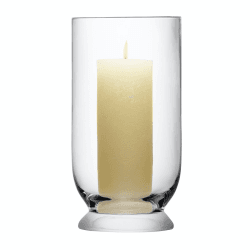 Image showing the Terrace Storm lantern, 30cm, clear product.
