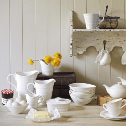 Image showing the Ceramics Pair of espresso cup and saucers, 8cl, White product.