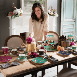Image showing the Chelsea 12 piece dinnerware set product.