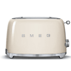 Image showing the 50's Retro 2 slice toaster, Cream product.