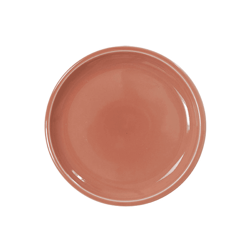 Cantine Plate, D19.5cm, Terre Cuite