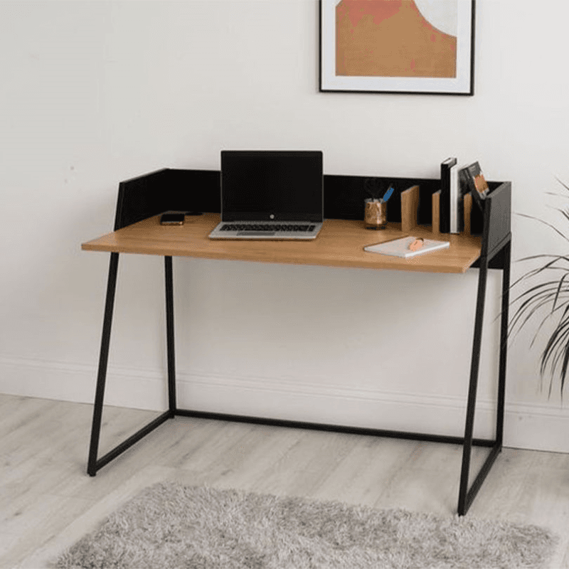 Kennet Smart Desk, Oak/Black