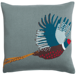 Image showing the 'Pheasant' Knitted Statement Cushion product.