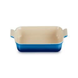 Image showing the Stoneware Heritage Rectangular Dish, 26cm, Azure product.