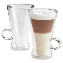 Image showing the Duo Grande Latte Macchiato Glass Set, 320ml product.
