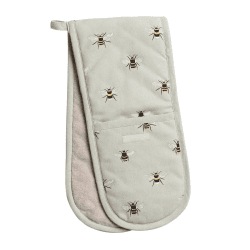 Image showing the Bees Double oven glove, 18 x 84cm product.