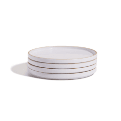 Image showing the Set of 4 Salad Plates, 22cm, Steam product.