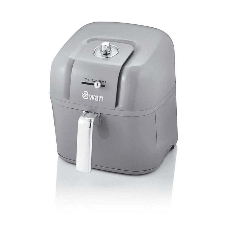 Retro Air Fryer, 6L, Grey