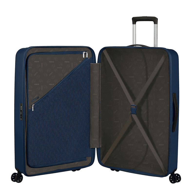 Rejoy Suitcase, H77 x L51 x W30cm, Navy Blue