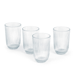 Image showing the Hammershøi Set of 4 Tumblers, 370ml, Clear product.