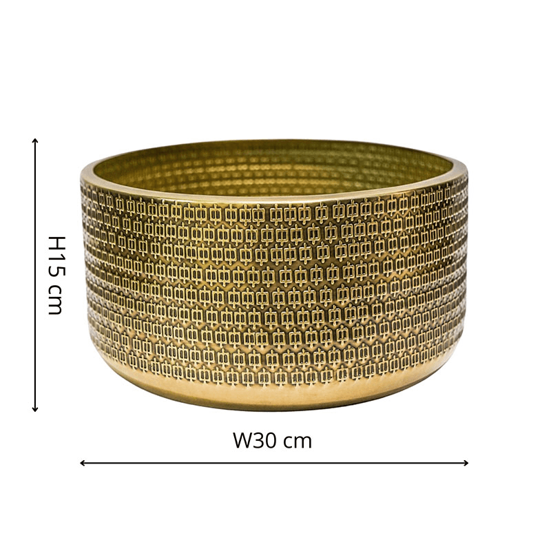Solis Bowl, D30cm, Gold