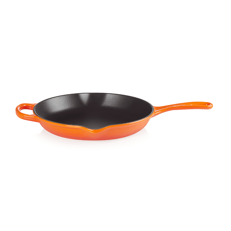 Signature Cast Iron Frying pan with metal handle, 26cm, Volcanic