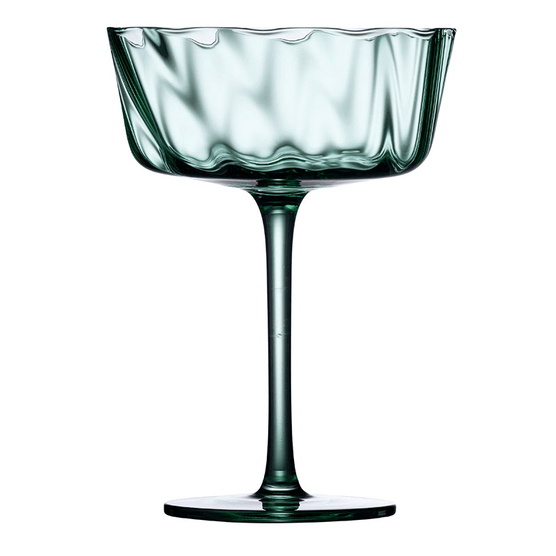Vienna Set of 4 Champagne Bowls, 300ml, Green