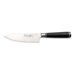 Image showing the Katana Saya Pakkawood Cook's Knife, 15cm Damascus Blade product.