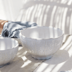 Image showing the Aparte Set of 6 soup/cereal bowls, 14cm, White product.