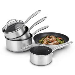 Image showing the Scratch Guard Stainless Steel 5 piece set product.