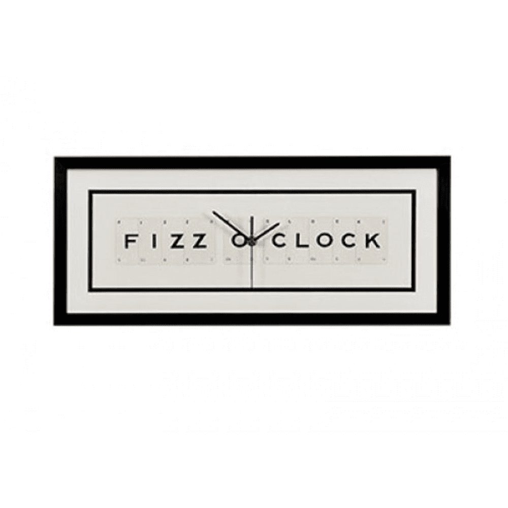 FIZZ 'Fizz O'Clock' Clock